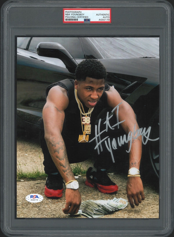 NBA Youngboy Signed Autographed 8x10 Photo PSA/DNA Authenticated