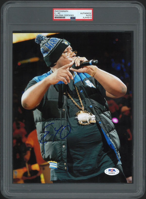 E-40 Signed Autographed 8x10 Photo PSA/DNA Authenticated