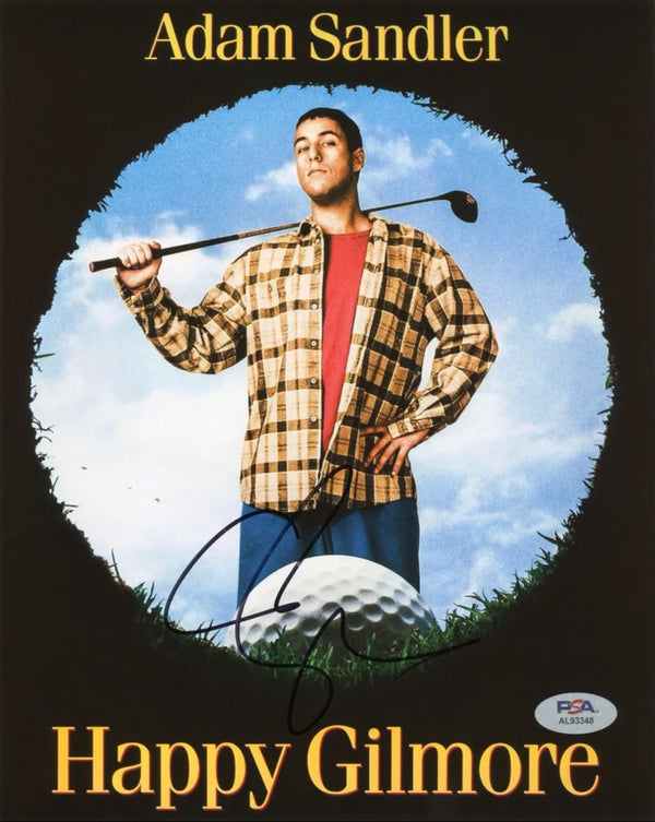 Adam Sandler Signed Autographed “Happy Gilmore” 8x10 Photo PSA/DNA Authenticated