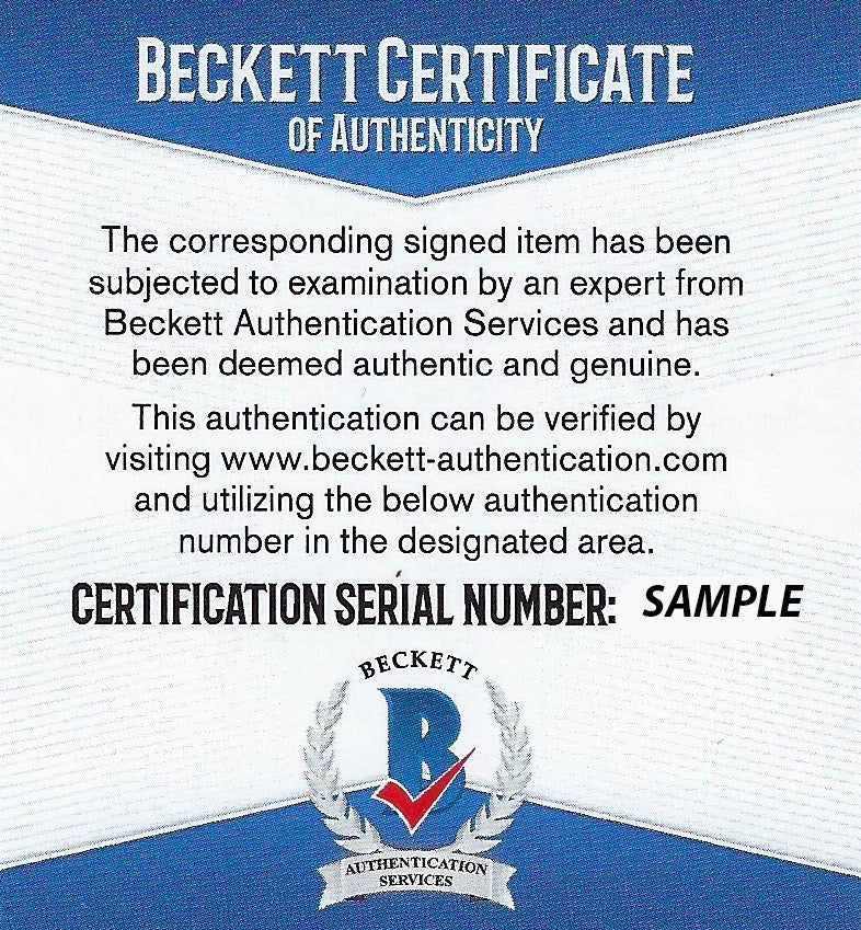 Slimmy B Signed Autographed 8x10 Photo Beckett Authenticated