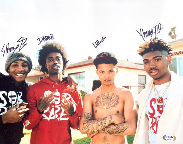 SOB x RBE Signed Autographed 11x14 Photo PSA/DNA Authenticated