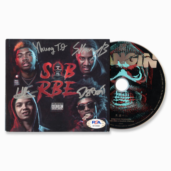 SOB x RBE Signed Autographed CD "Gangin" PSA/DNA Authenticated