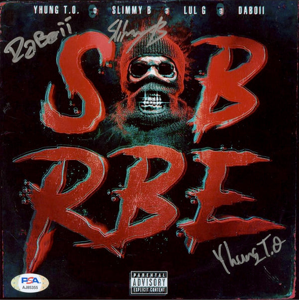 SOB x RBE Signed Autographed 8x8 “Gangin” Photo PSA/DNA Authenticated