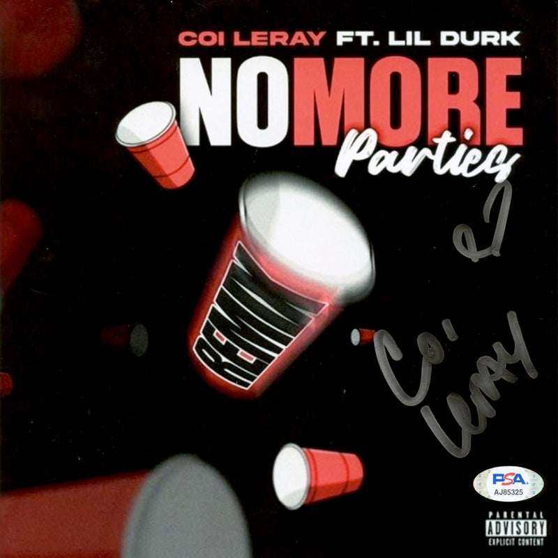 Coi Leray Signed Autographed 8x8 Photo “No More Parties” PSA/DNA Authenticated