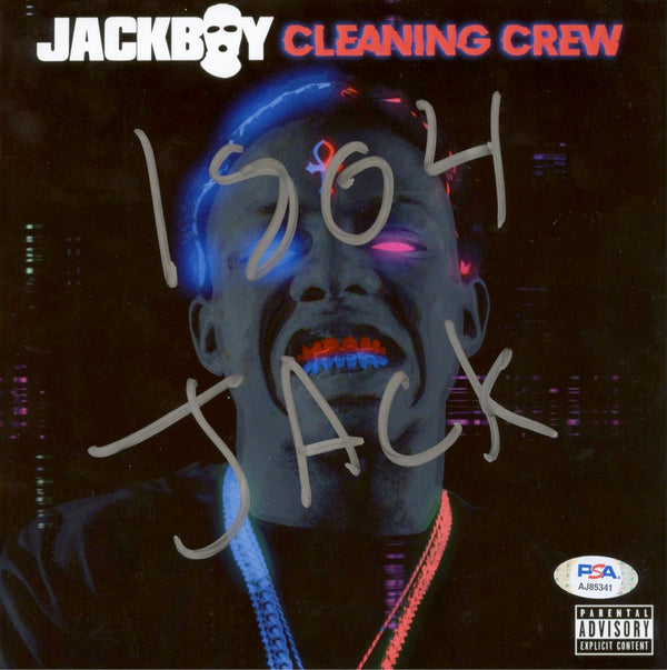 Jackboy Signed Autographed 8x8 Photo "Cleaning Crew" PSA/DNA Authenticated