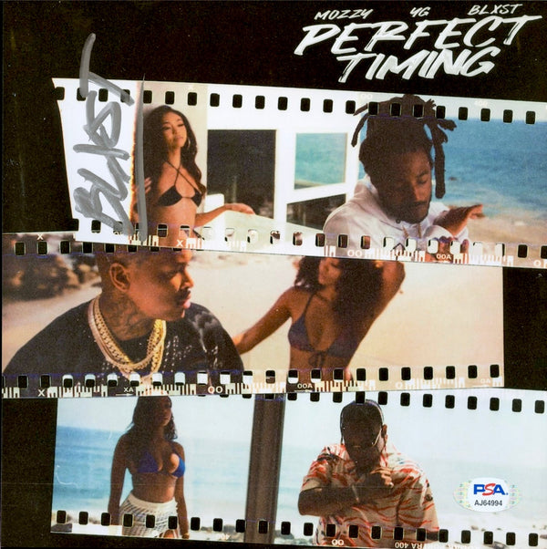 Blxst Signed Autographed 8x8 Photo "Perfect Timing" PSA/DNA Authenticated