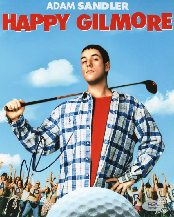 Adam Sandler Signed Autographed “Happy Gilmore” 8x10 Photo PSA/DNA Authenticated