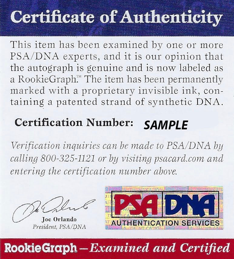 BOE Sosa Signed Autographed 8x10 Sketch PSA/DNA Authenticated