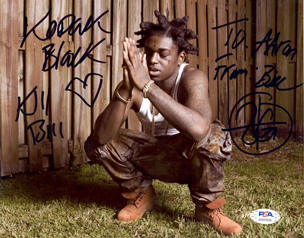 Kodak Black Signed Autographed 8x10 Photo PSA/DNA Authenticated