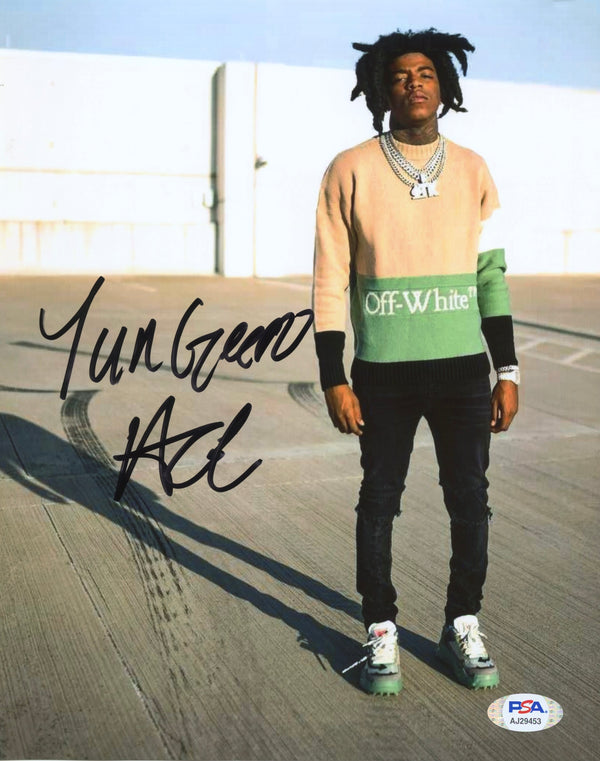 Yungeen Ace Signed Autographed 8x10 Photo PSA/DNA Authenticated