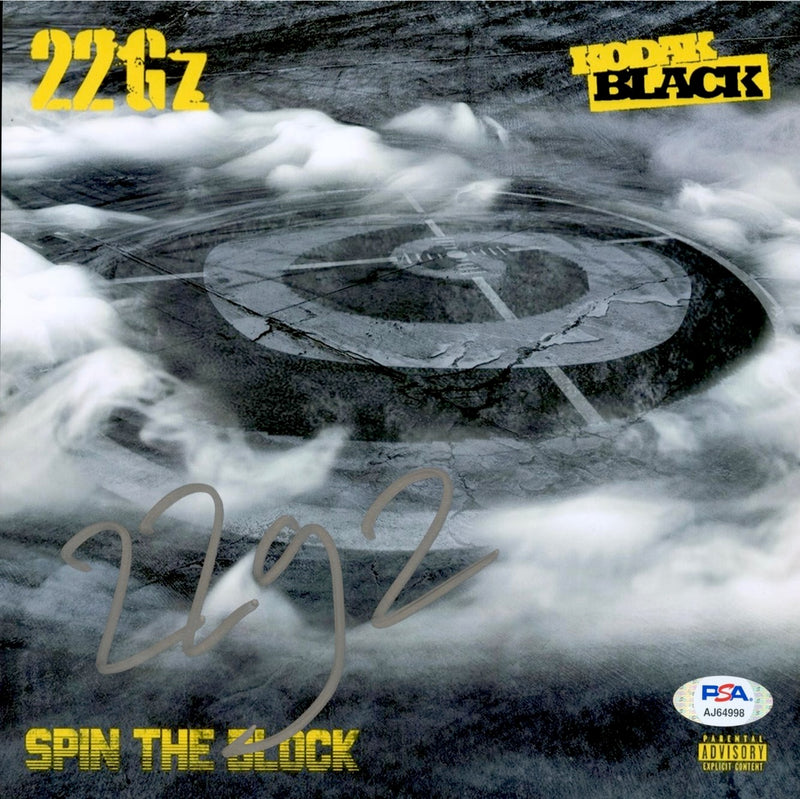 22Gz Signed Autographed 8x8 Photo "Spin The Block" PSA/DNA Authenticated