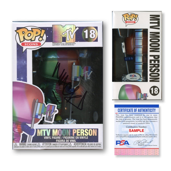 Macklemore Signed Autographed Funko Pop #18 MTV Moonperson PSA/DNA Authenticated