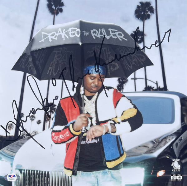 Drakeo The Ruler Signed Autographed 12x12 Photo "The Truth Hurts" PSA/DNA Authenticated