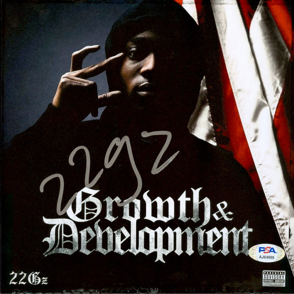 22Gz Signed Autographed 8x8 Photo "Growth & Development" PSA/DNA Authenticated