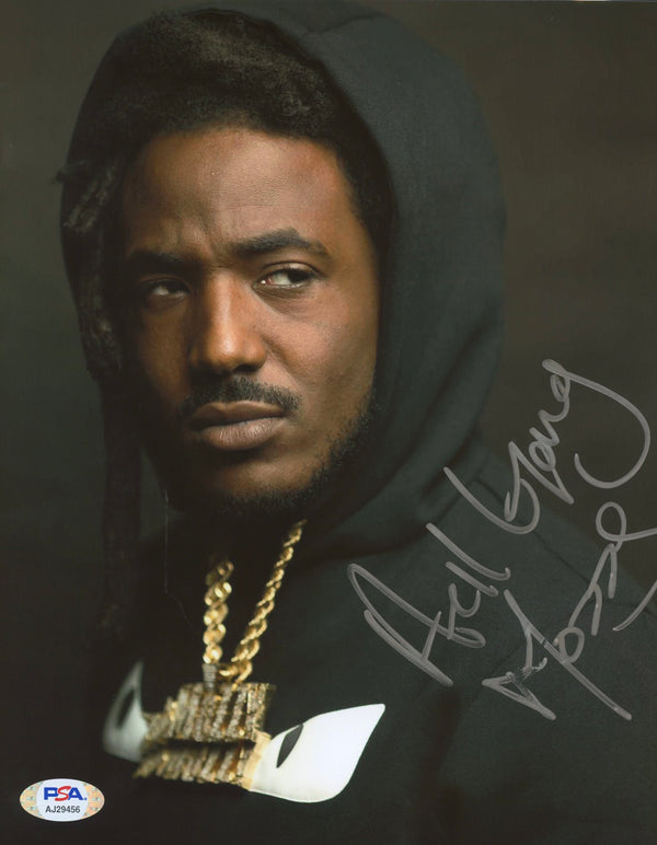 Mozzy Signed Autographed 8x10 Photo PSA/DNA Authenticated