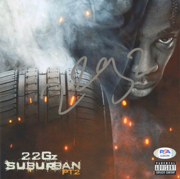 22Gz Signed Autographed 8x8 Photo "Suburban Pt. 2" PSA/DNA Authenticated