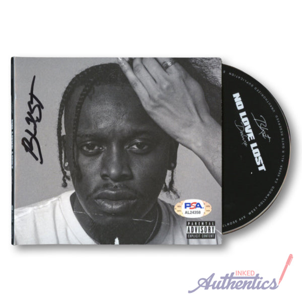 Blxst Signed Autographed CD "No Love Lost" PSA/DNA Authenticated