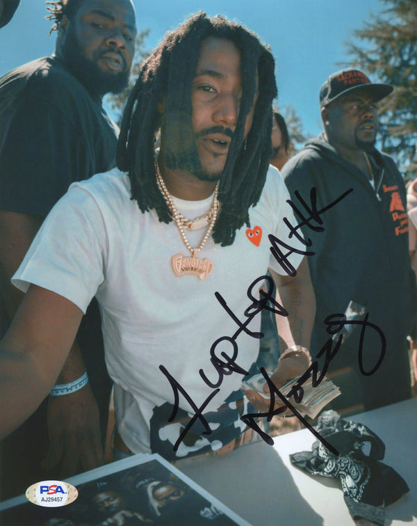 Mozzy Signed Autographed 8x10 Photo PSA/DNA Authenticated