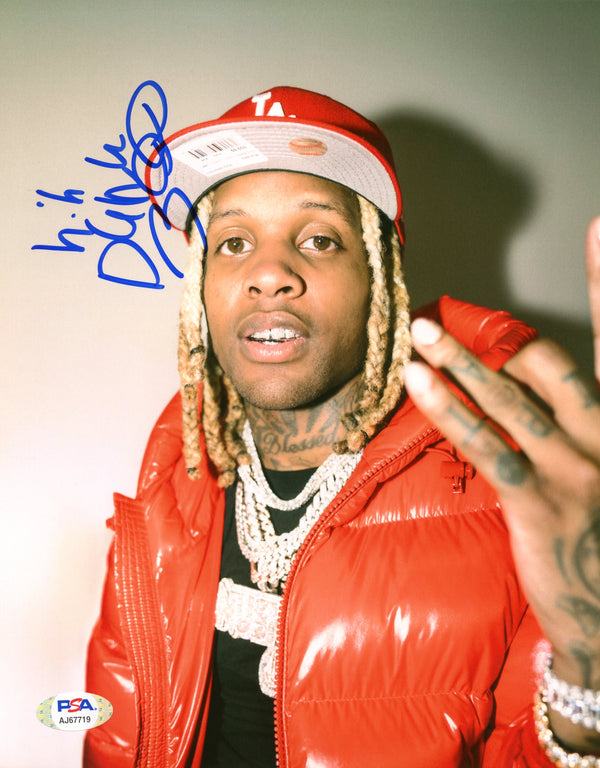 Lil Durk Signed Autographed 8x10 Photo PSA/DNA Authenticated