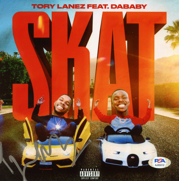 Tory Lanez Signed Autographed 8x8 Photo "SKAT" PSA/DNA Authenticated