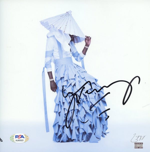 Young Thug Signed Autographed 8x8 Photo “JEFFERY” PSA/DNA Authenticated