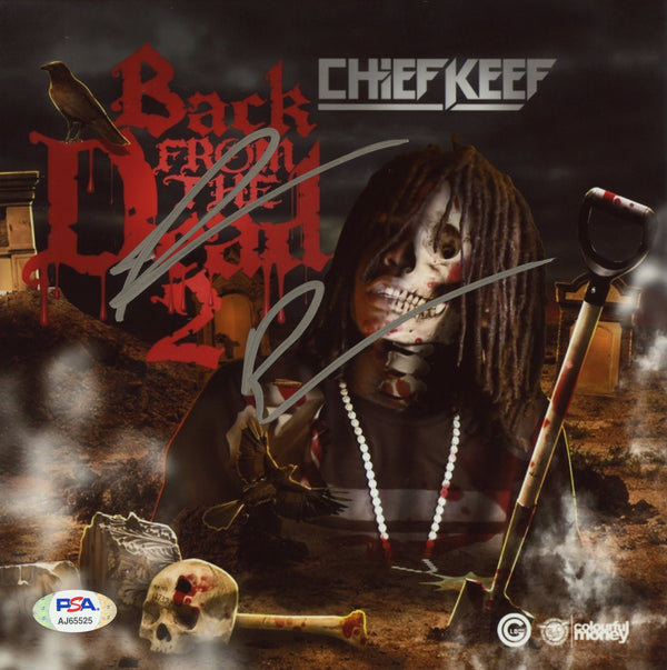 Chief Keef Signed Autographed 8x8 Photo “Back From The Dead 2” PSA/DNA Authenticated