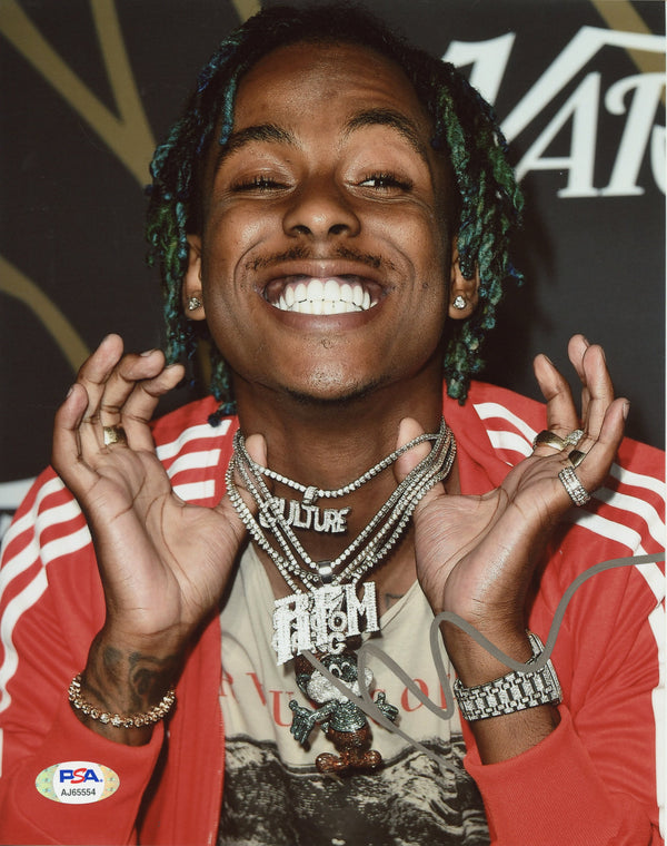 Rich The Kid Signed Autographed 8x10 Photo PSA/DNA Authenticated