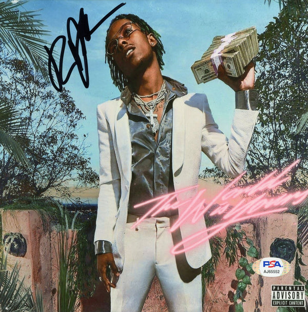 Rich The Kid Signed Autographed 8x8 Photo “The World Is Yours” PSA/DNA Authenticated