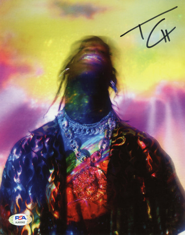 Travis Scott Signed Autographed 8x10 Photo PSA/DNA Authenticated