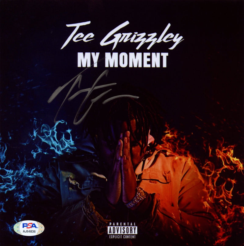 Tee Grizzley Signed Autographed 8x8 Photo "My Moment" PSA/DNA Authenticated