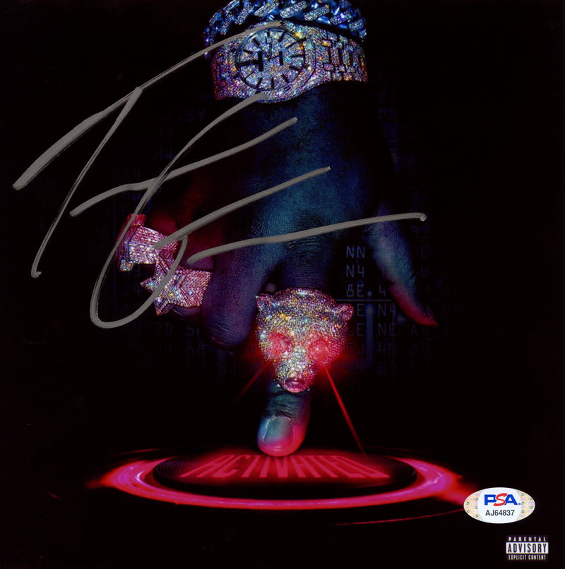 Tee Grizzley Signed Autographed 8x8 Photo "Activated" PSA/DNA Authenticated