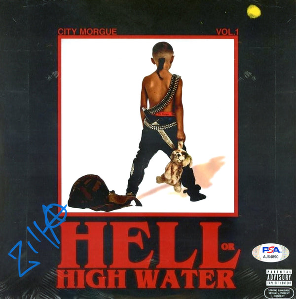 ZillaKami Signed Autographed 8x8 Photo "Hell Or High Water" PSA/DNA Authenticated