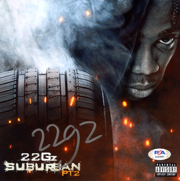 22Gz Signed Autographed 8x8 Photo "Suburban Pt. 2" PSA/DNA Authenticated