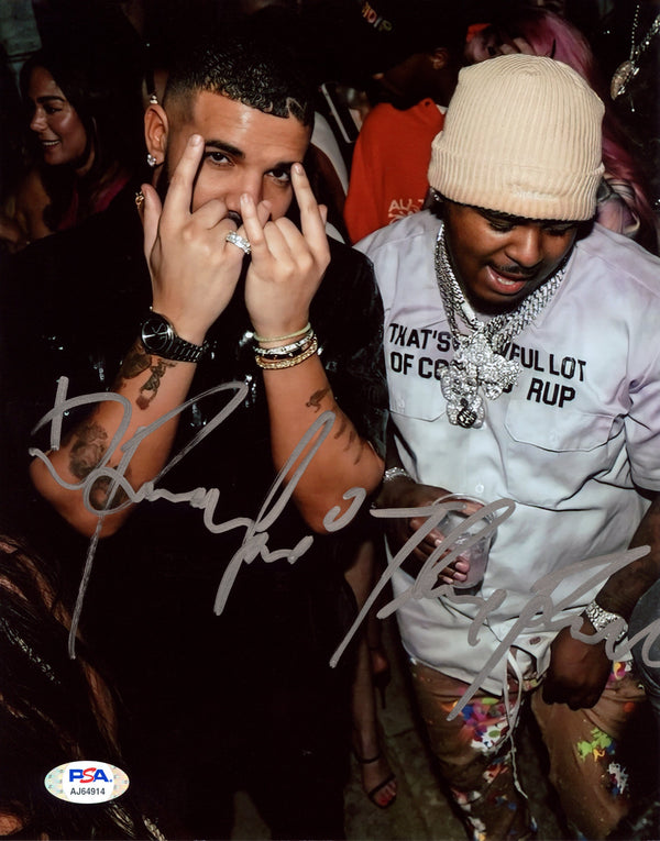 Drakeo The Ruler Signed Autographed 8x10 Photo PSA/DNA Authenticated