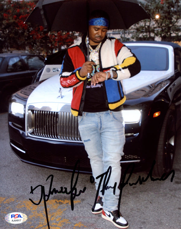 Drakeo The Ruler Signed Autographed 8x10 Photo PSA/DNA Authenticated