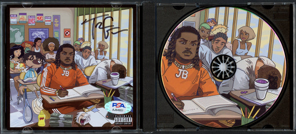 Tee Grizzley Signed Autographed CD "The Smartest" PSA/DNA Authenticated