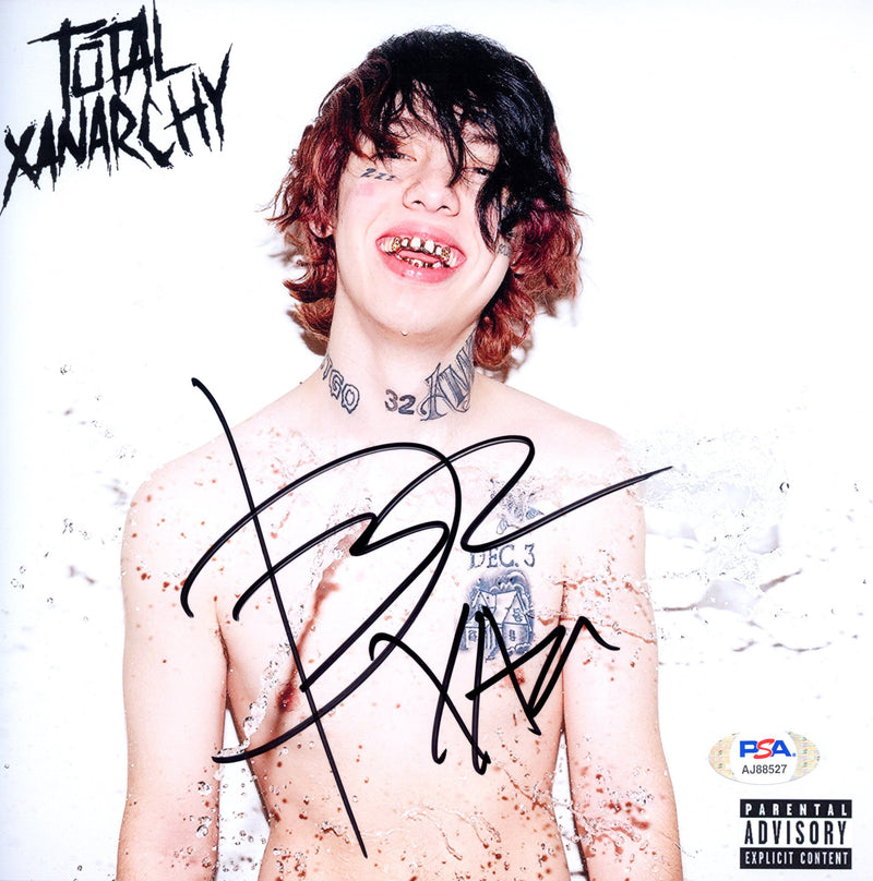 Lil Xan Signed Autographed 8x8 Photo "TOTAL XANARCHY" PSA/DNA Authenticated