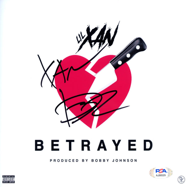 Lil Xan Signed Autographed 8x8 Photo "Betrayed" PSA/DNA Authenticated