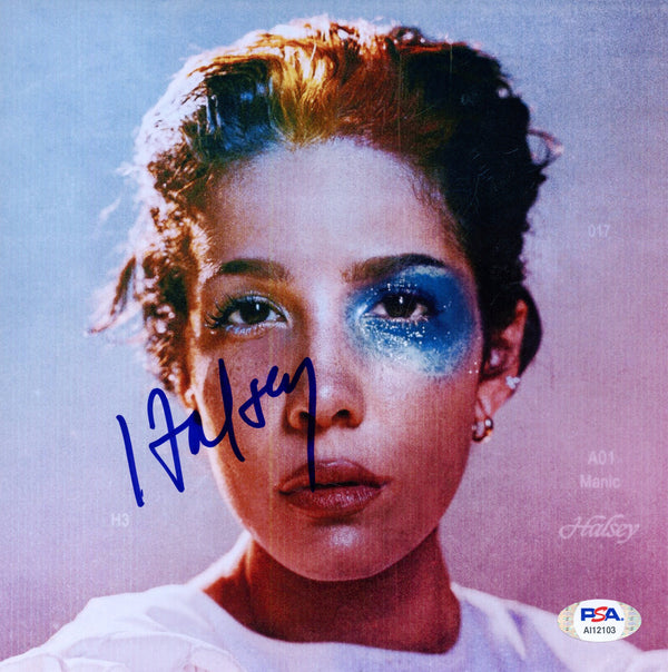 Halsey Signed Autographed 8x8 Photo "Maniac" PSA/DNA Authenticated