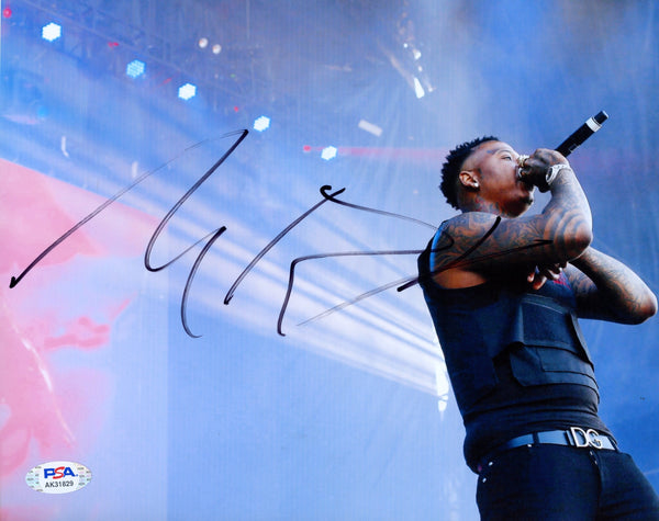 Moneybagg Yo Autographed 8x10 Photo PSA/DNA Authenticated