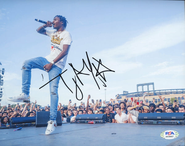 Lil Tjay Signed Autographed 8x10 Photo PSA/DNA Authenticated