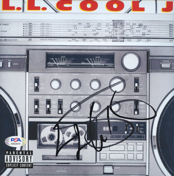 L.L. Cool J Signed Autographed 8x8 Photo "Radio" PSA/DNA Authenticated