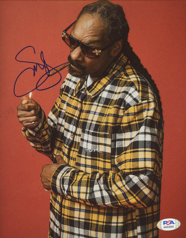 Snoop Dogg Signed Autographed 8x10 Photo PSA/DNA Authenticated