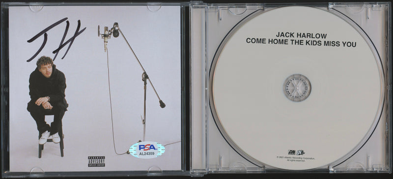 Jack Harlow Signed Autographed CD "Come Home the Kids Miss You" PSA/DNA Authenticated