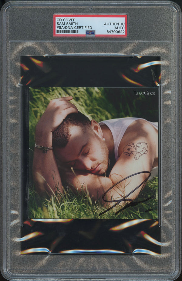 Sam Smith Signed Autographed CD Cover "Love Goes" PSA/DNA Authenticated