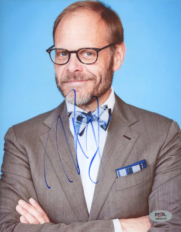 Alton Brown Signed Autographed 8x10 Photo PSA/DNA Authenticated