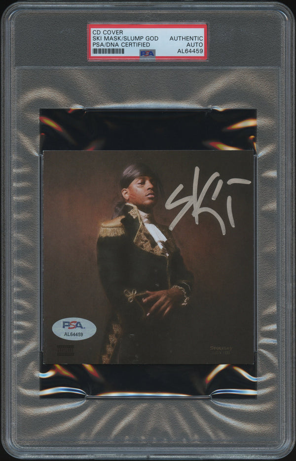 Ski Mask The Slump God Signed Autographed CD Cover "Stokeley" PSA/DNA Authenticated