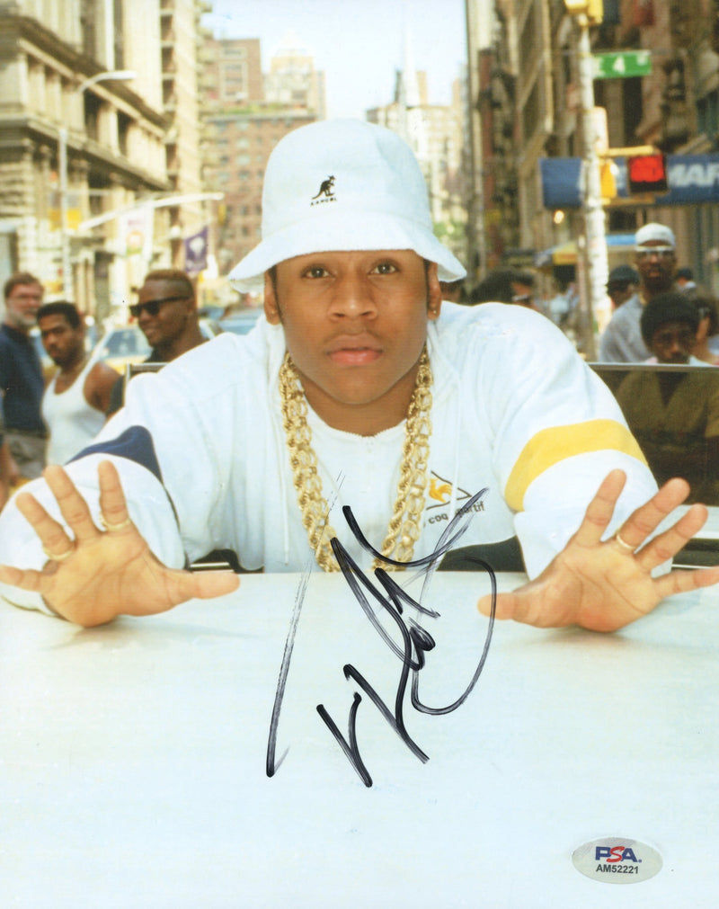 L.L. Cool J Signed Autographed 8x10 Photo PSA/DNA Authenticated