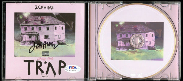 2 Chainz Signed Autographed CD “Pretty Girls Like Trap Music” PSA/DNA Authenticated