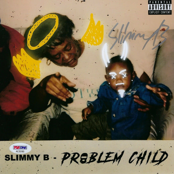 Slimmy B Signed Autographed 8x8 Photo “Problem Child” PSA/DNA Authenticated